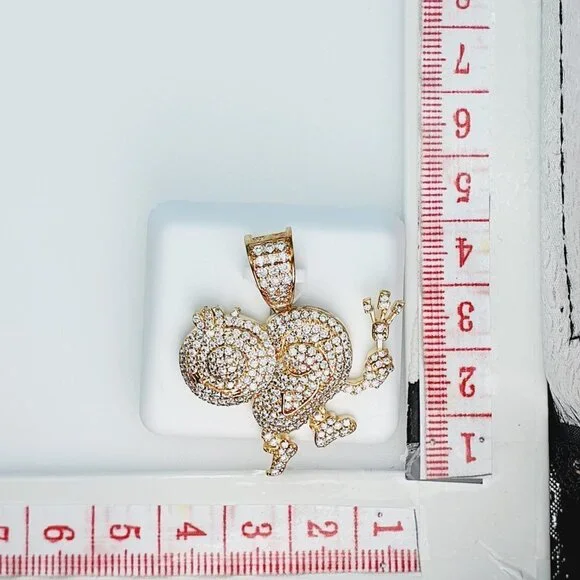 925 Sterling Silver Cubic Zirconia Pendant, UU1P6A6010